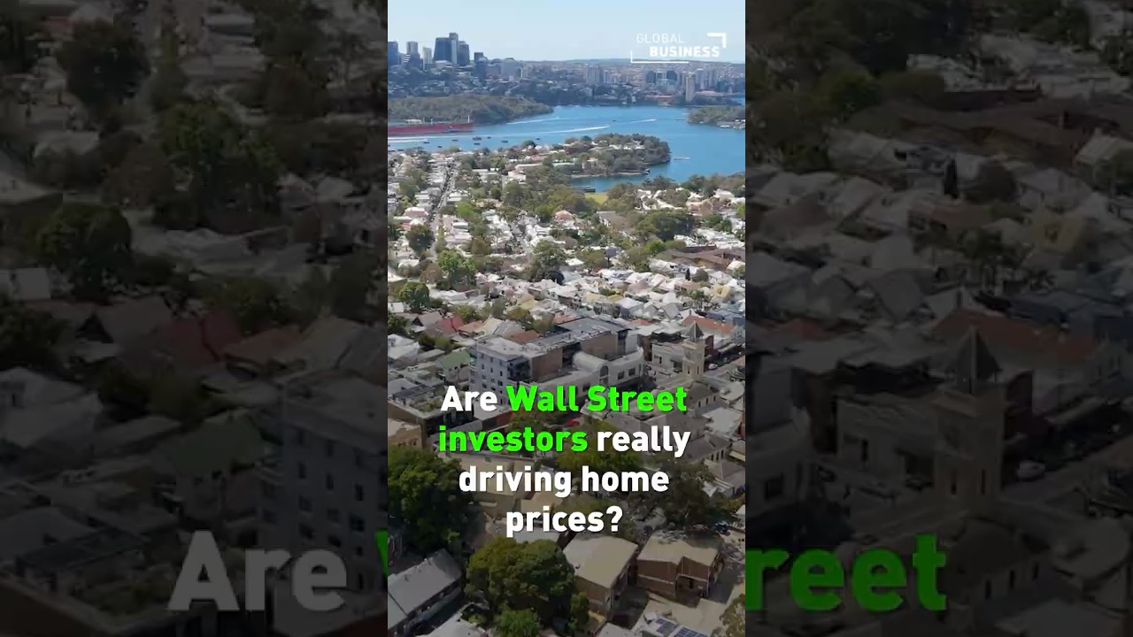 Are Wall Street investors really driving home prices?
