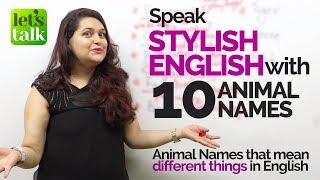 Learn Multiple English Expressions with ’10 Animal Names’ | Improve you English Fluency screenshot 5