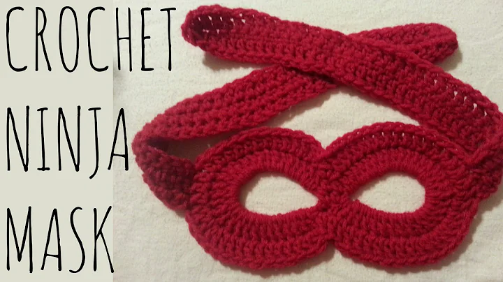 Create Your Own Ninja/Superhero Mask with This Crochet Pattern