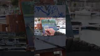 Painting Yachts is a Superb Outdoor Painting Activity