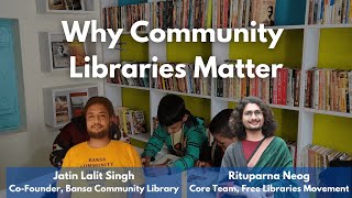 Why Community Libraries Matter