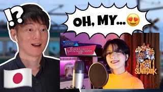 JAPANESE REACTION / Mona Gonzales covering Slam Dunk OP 1: Kimi Ga Suki Da To Sakebitai - BAAD