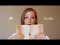 HOW I READ 80 BOOKS IN A YEAR – (my reading routine)