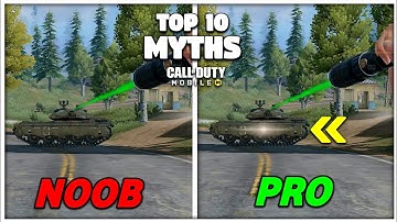 TOP 10 MYTHBUSTERS IN COD MOBILE | CODM Tips & Tricks | PART 38