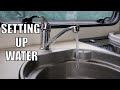 Caravan water system setup| Caravanning tips for beginners