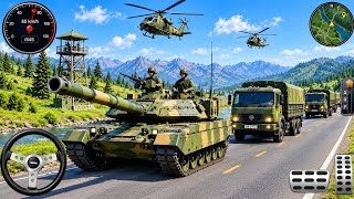 US Offroad Army Truck Driving 3D - Army Truck Driving Cargo Games 2026 - Andriod Gameplay screenshot 3
