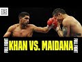 Full fight  amir khan vs marcos maidana