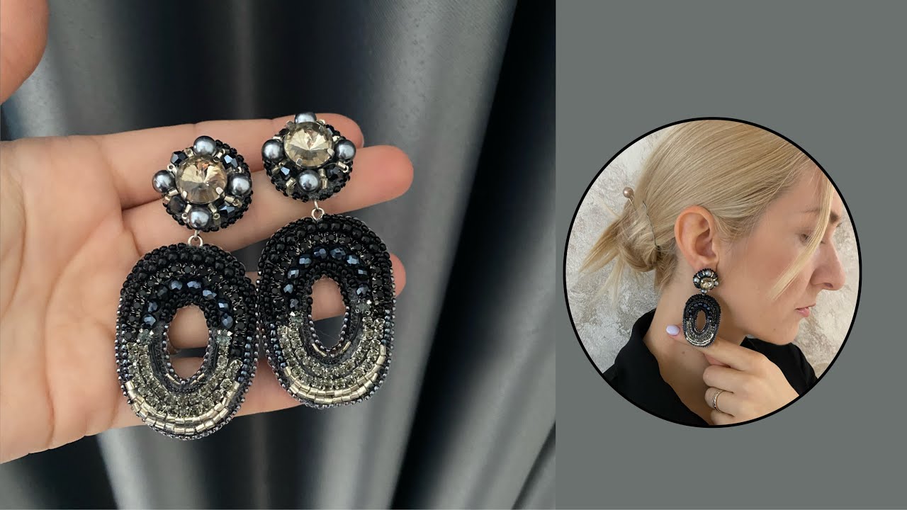 Keçe Üzerine Şık Küpe Yapımı / Jewelry Making