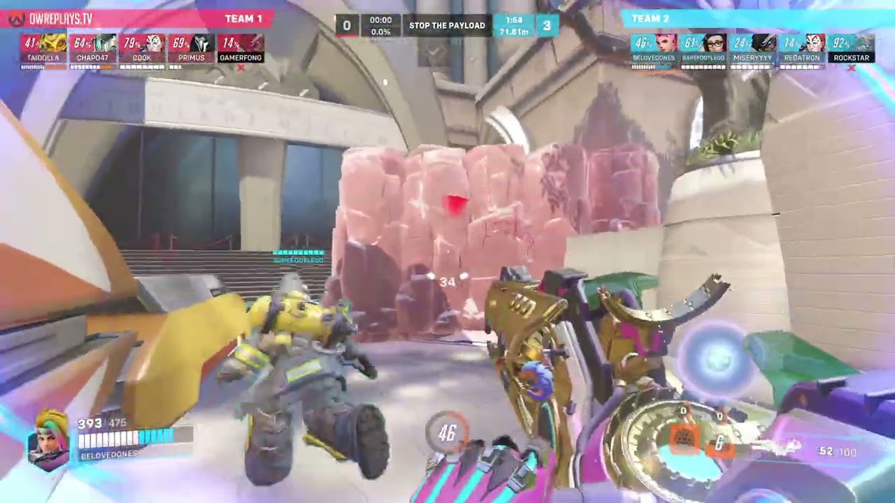 Winston help by BELOVEDONES — Overwatch 2 Replay Y4W47D