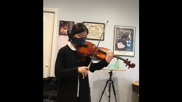D major scale and arpeggio 3 octaves performed by Annette Park (for 2021 fall RYO Viola audition)