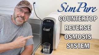 Simpure Y7P-BW Reverse Osmosis Countertop System