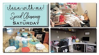 Clean with Me #2 : Speed Cleaning | Saturday Cleaning Routine