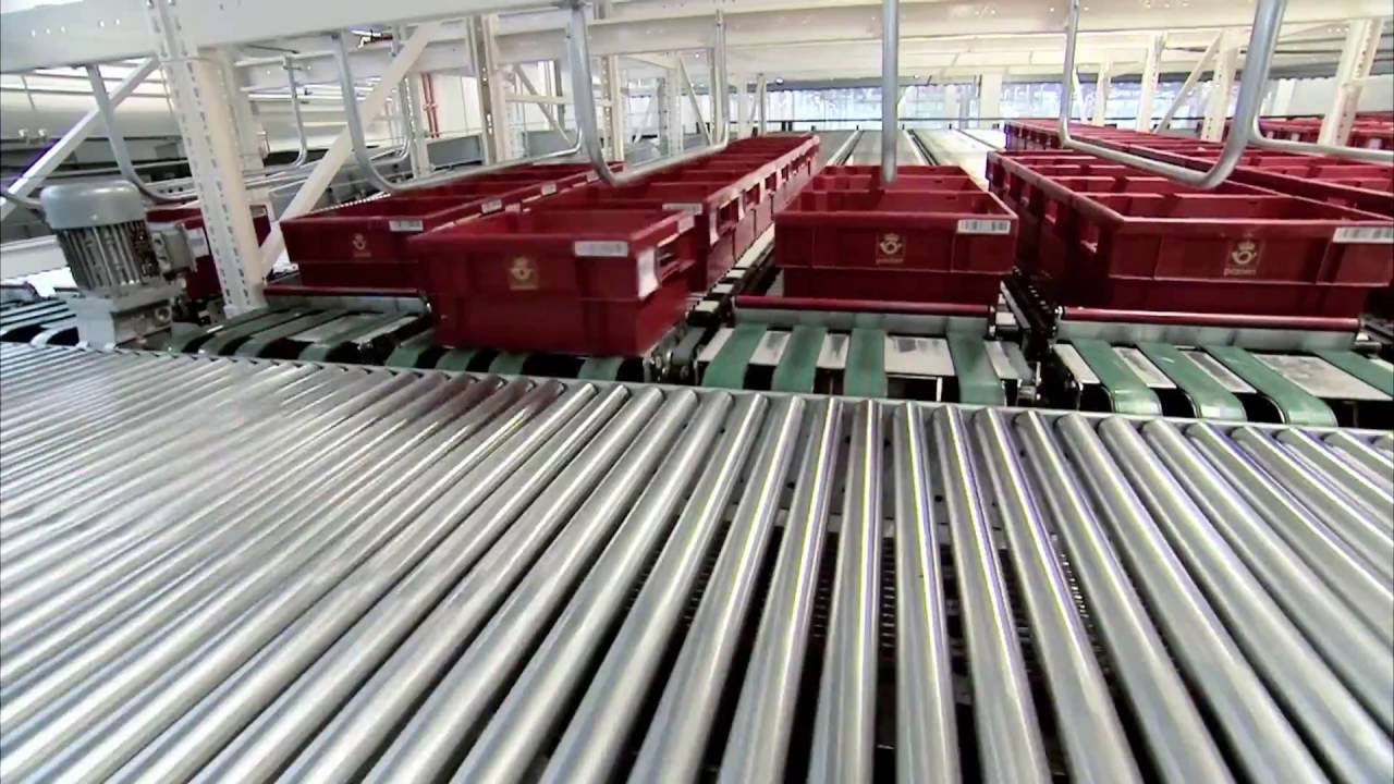 Material Handling System at Posten Norge | BEUMER Group - YouTube