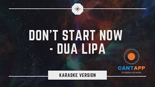 Don´t start now - Dua Lipa (Karaoke)