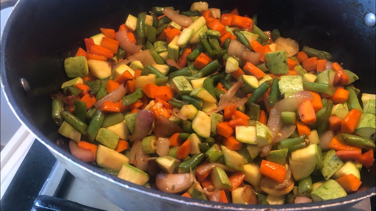 How to cook Simple Mix Vegetables - YouTube