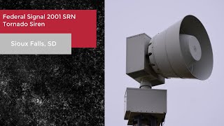 Federal Signal 2001-SRN Siren Test in Sioux Falls, South Dakota | 4/4/25