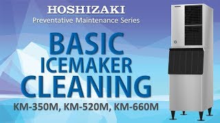 Basic KMEdge X Icemaker Cleaning | KM-350, KM-520, KM-660 by Hoshizaki America, Inc 14,641 views 5 years ago 4 minutes, 9 seconds