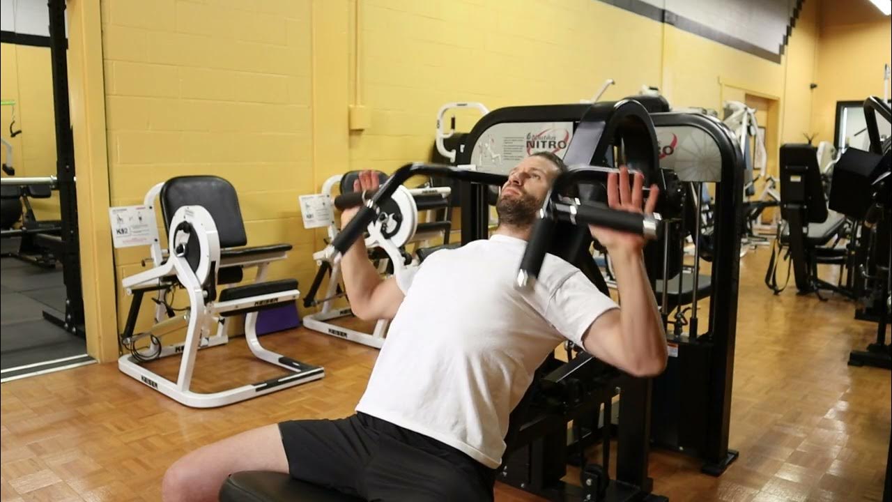Incline Machine Press Nautilus Incline Press YouTube