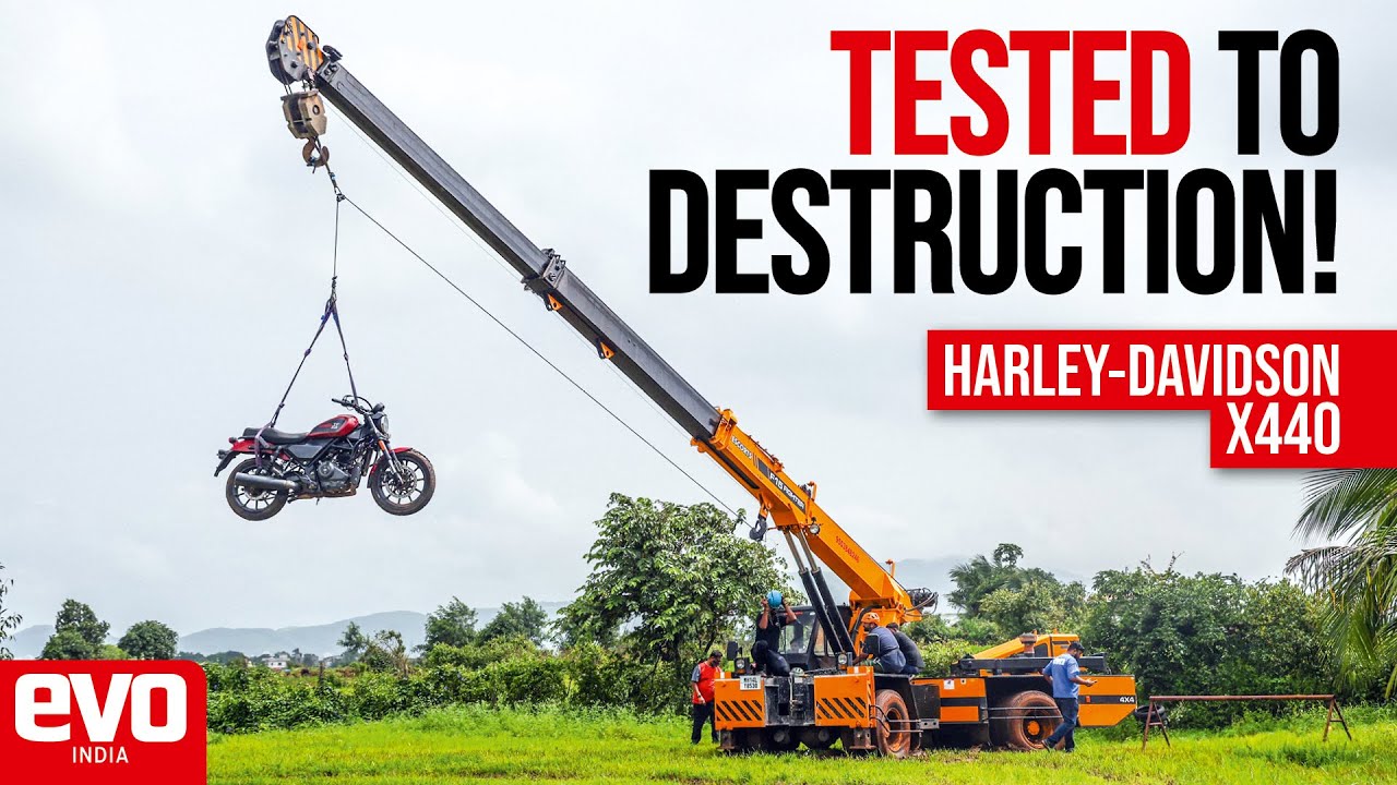 Harley-Davidson X440 vs 30-ft Drop – Will It Survive | evo India