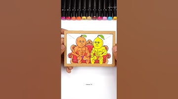 Brainrot Muscled Gigachad Style Cardboard Hand Puzzle Game Cardboard Crafts #challenge #brainrot