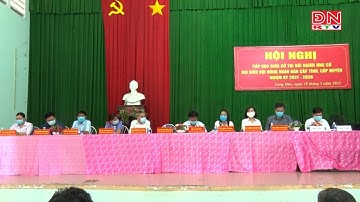 Ứng cử viên đại biểu HĐND cấp tỉnh, cấp huyện tiếp xúc cử tri huyện Long Thành