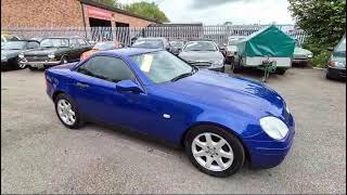 1998 MERCEDES SLK 230 KOMPRESSOR AUTO | MATHEWSONS CLASSIC CARS | AUCTION: 12, 13 & 14 JUNE 2024