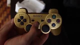 Unboxing - Control Dorado Dualshock 3 PS3