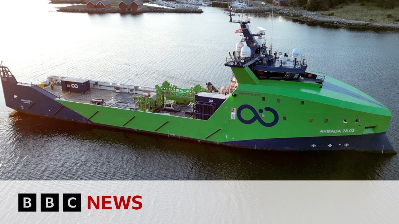 World’s largest robots to set sail | BBC News