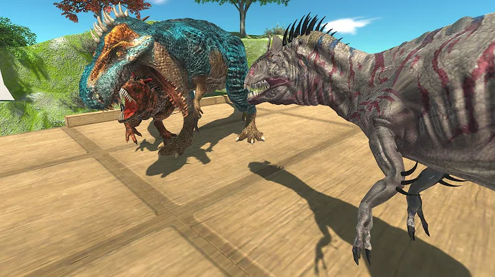 Scorpios rex & Carnotaurus - Animal Revolt Battle Simulator