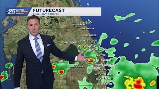 Showers, Storms, Then Cooler & Drier