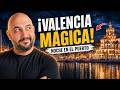 VALENCIA DE NOCHE: Un paseo mágico por el Puerto y la Playa (Lo que nadie te cuenta) 🌙✨