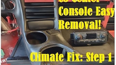 C5 Corvette HOW TO: Center Console Removal #corvette @Corvette-Dan dash bezel