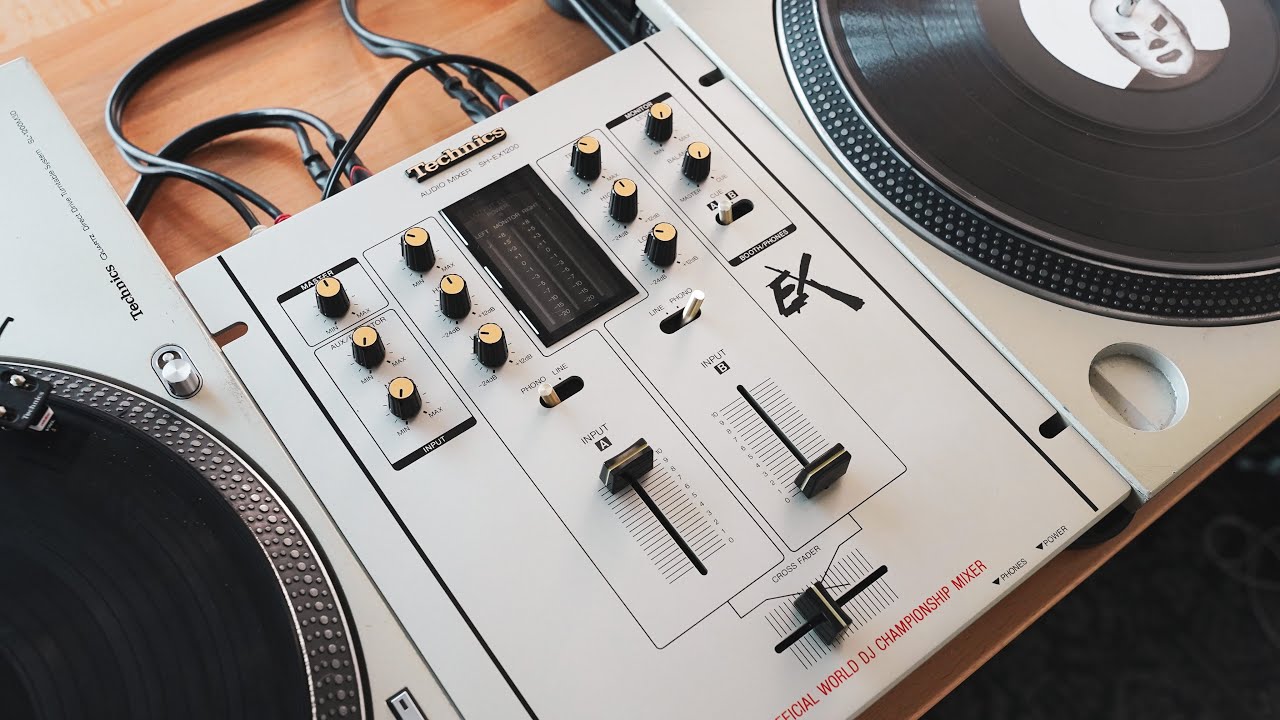 Classic DJ Gear: Technics SH-EX1200 Mixer - YouTube