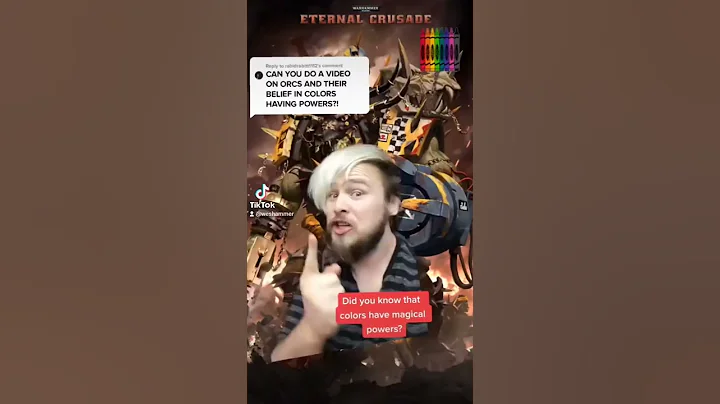 Did You Know Colors Have MAGIC Powers? ORK Facts. Warhammer 40k lore