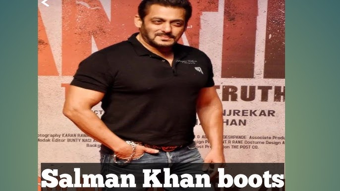 Salman Khan's INR 2 lakh Louis Vuitton boots are a thing of beauty