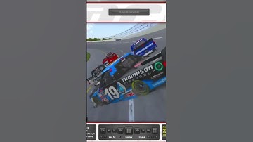 Really bad net code on the 19 car started this wreck