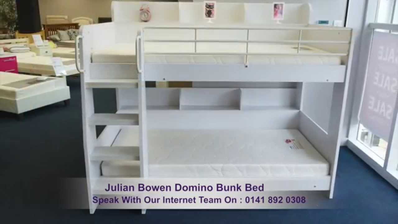 domino white bunk bed