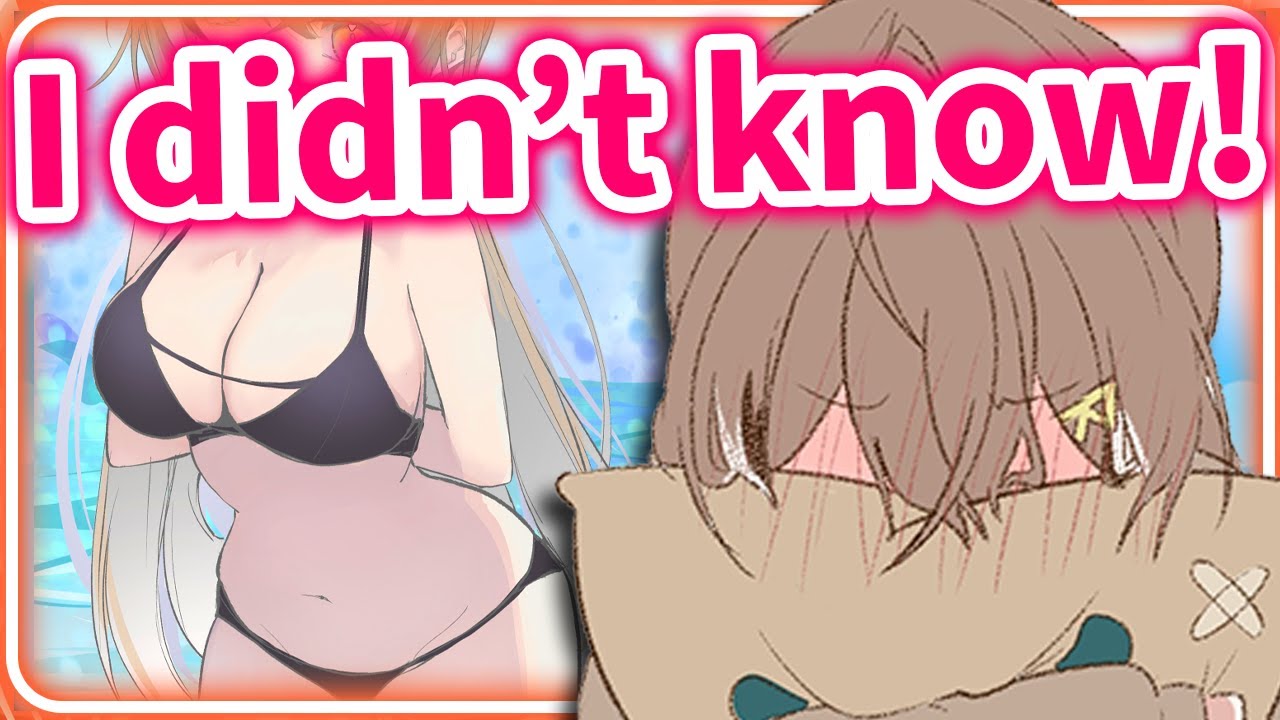 Mumei didn't Know that The Hololive Contest would be a SWIMSUIT THEME 【Nanashi Mumei / HololiveEN】