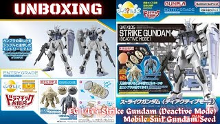 Unboxing - Entry Grade 1/144 Strike Gundam (Deactive Mode