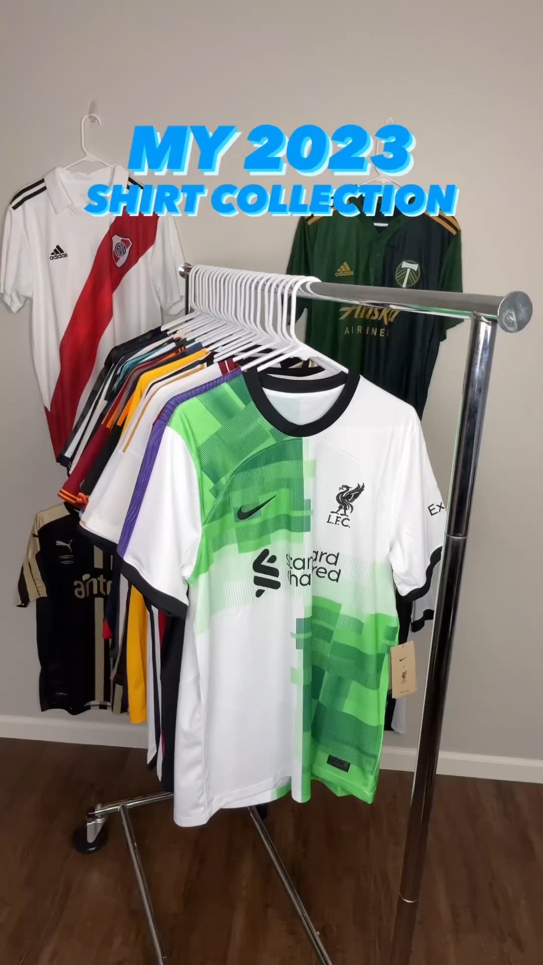 Showcasing My ENTIRE $100,000 Football Shirt Collection!