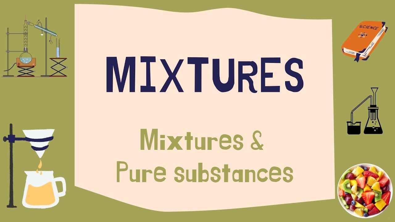 Pure Substances And Mixtures Clipart Of Children