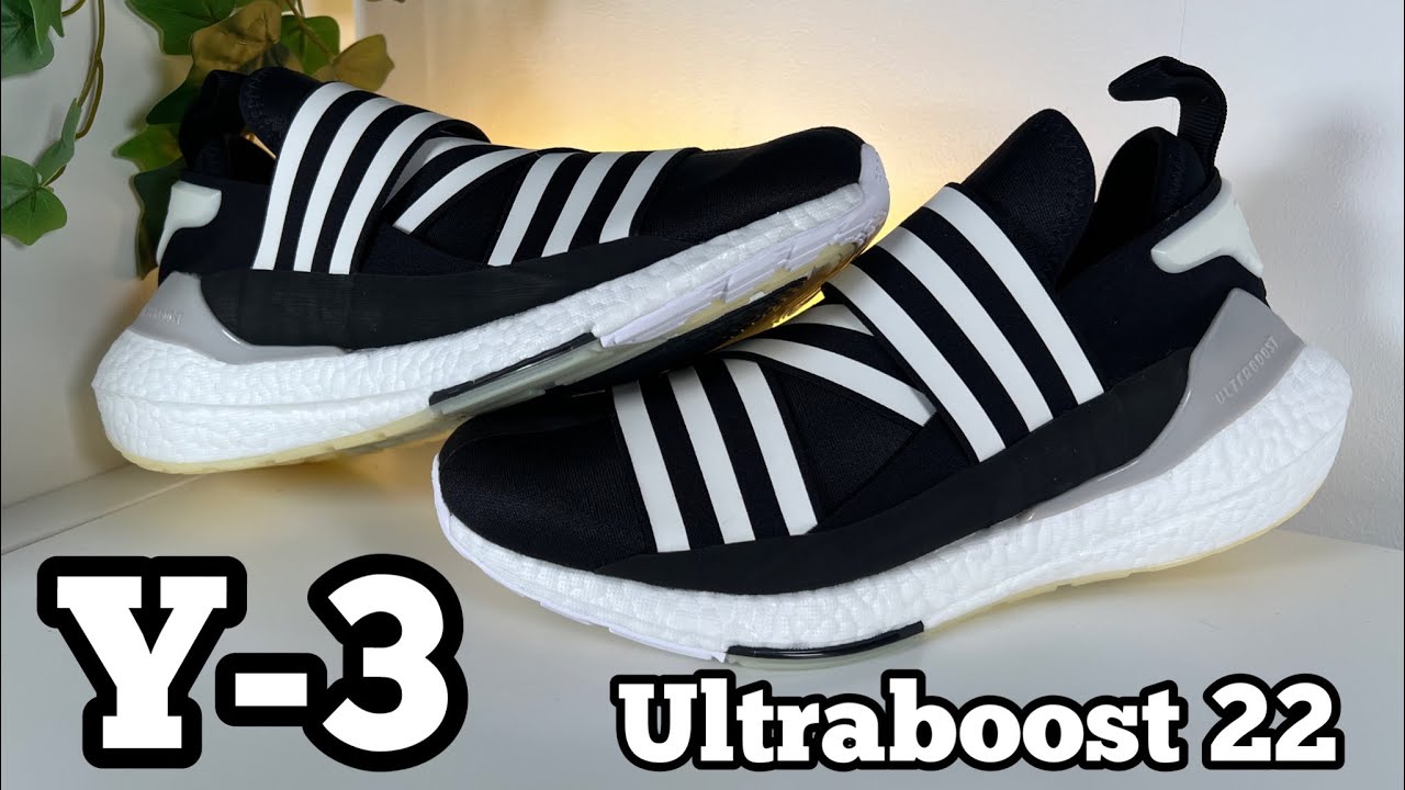Y-3 Ultraboost 22 Review& On foot - YouTube