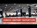 Zurich Airport Departure Complete Tour | Exploring Zurich Airport | Switzerland Travel Vlog