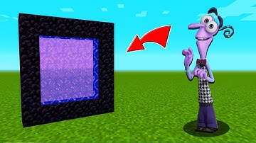How To Make A Portal To The FEAR INSIDE OUT 2 Dimension in Minecraft PE