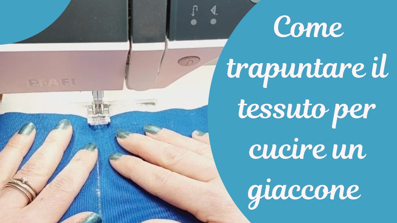 Come si trapunta il tessuto per cucire un giaccone?