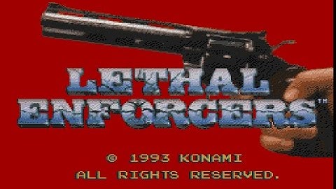 MEGA CD / SEGA CD - Lethal Enforcers / リーサルエンフォース - Demo Disc