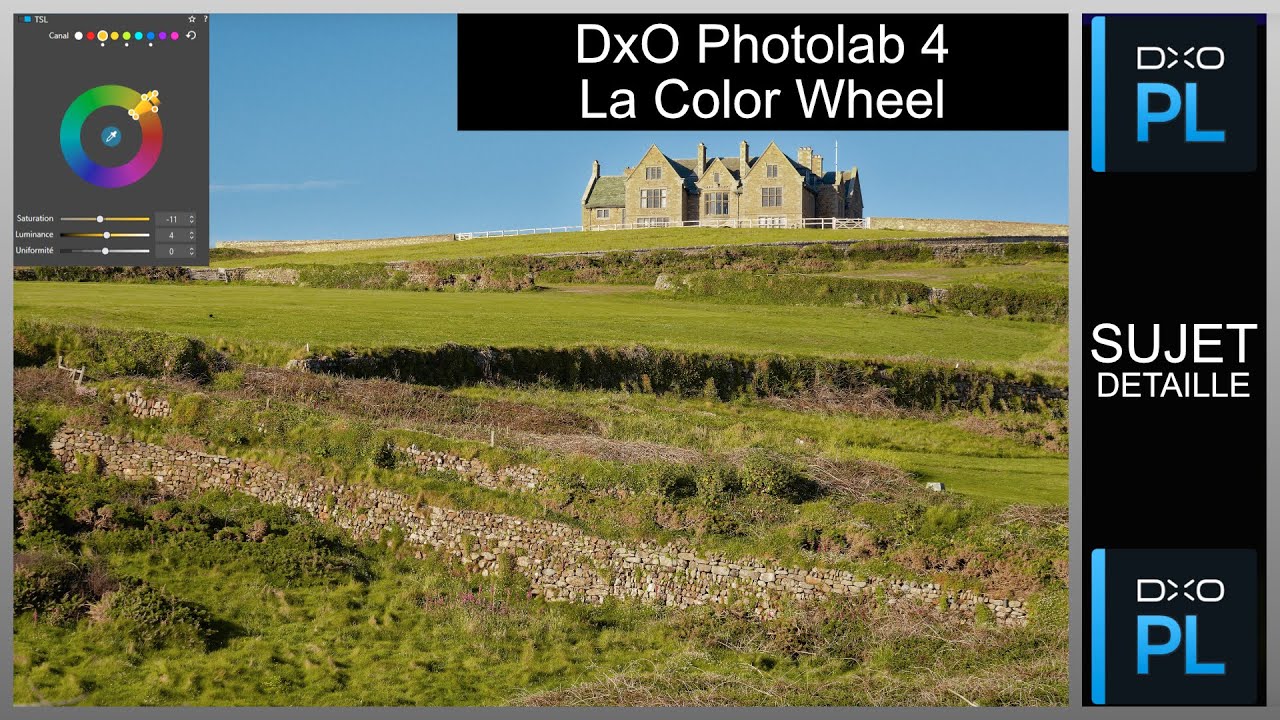 DxO PHOTOLAB 4 COLOR WHEEL sujet détaillé | Tutoriels Eddy Kinol - YouTube