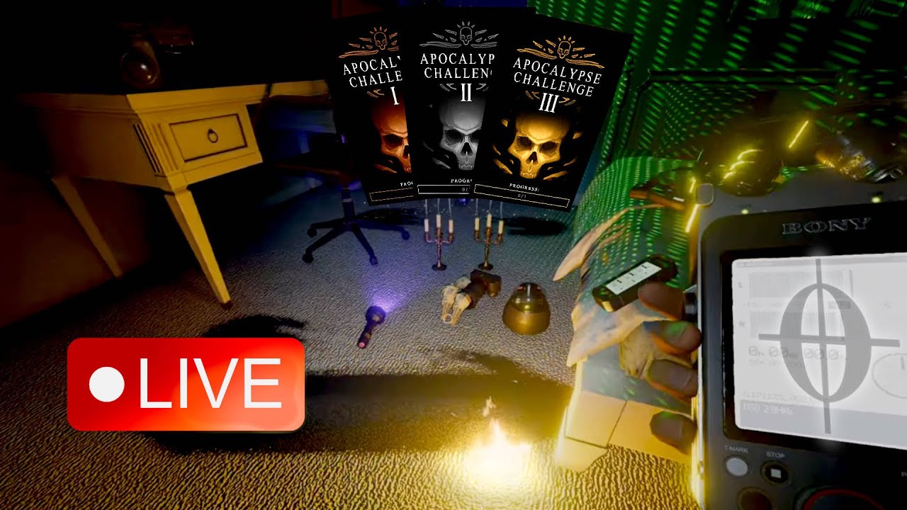 LIVE Phasmophobia || Viewers Welcome || No Evidence/Insanity