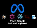 The tech stack i use as a meta software engineer full stack