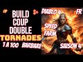 Diablo 4  barbare coup double tornade build saison 4 fr lvl 1 a 100 starter speed farm